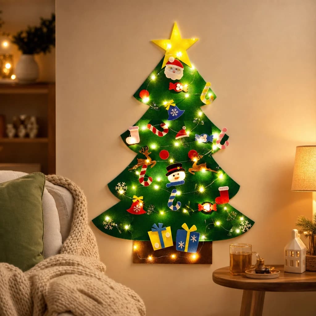 DIY Felt Christmas Tree