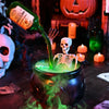 Witch Cauldron with LED Light & Fog Mist Maker
